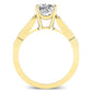 Heath Cushion Diamond Bridal Set (Lab Grown Igi Cert) yellowgold