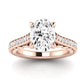 Nala Oval Diamond Bridal Set (Lab Grown Igi Cert) rosegold