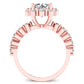 Privet Round Diamond Bridal Set (Lab Grown Igi Cert) rosegold