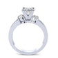 Briar Rose - 1ct Princess Diamond Bridal Set (Lab Grown Igi Cert) whitegold