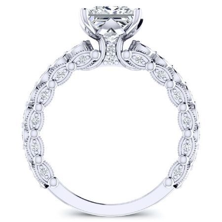 Kassia Princess Diamond Bridal Set (Lab Grown Igi Cert) whitegold