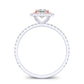 Juniper Princess Diamond Bridal Set (Lab Grown Igi Cert) whitegold