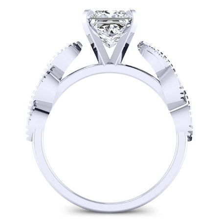 Sophora Princess Diamond Bridal Set (Lab Grown Igi Cert) whitegold