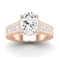 Edelweiss Oval Diamond Bridal Set (Lab Grown Igi Cert) rosegold