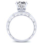 Acacia Round Diamond Bridal Set (Lab Grown Igi Cert) whitegold