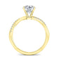 Iris Cushion Diamond Bridal Set (Lab Grown Igi Cert) yellowgold