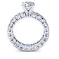 Blossom Round Diamond Bridal Set (Lab Grown Igi Cert) whitegold