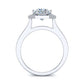 Anise Cushion Diamond Bridal Set (Lab Grown Igi Cert) whitegold