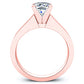 Rosemary Cushion Diamond Bridal Set (Lab Grown Igi Cert) rosegold