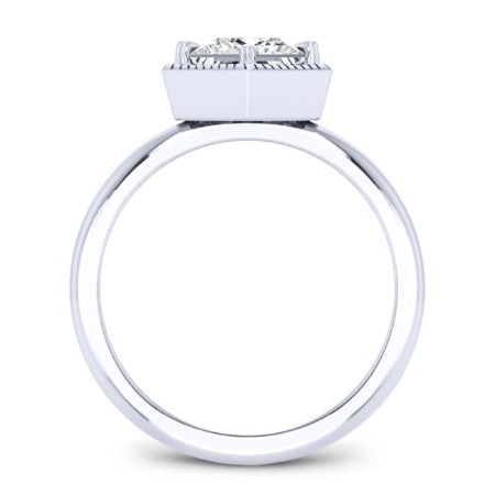 Aspen Princess Diamond Bridal Set (Lab Grown Igi Cert) whitegold