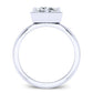 Aspen Round Diamond Bridal Set (Lab Grown Igi Cert) whitegold