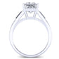 Bergamot Princess Diamond Bridal Set (Lab Grown Igi Cert) whitegold