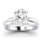 Baneberry Oval Diamond Bridal Set (Lab Grown Igi Cert) whitegold