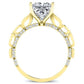 Peregrine Princess Diamond Bridal Set (Lab Grown Igi Cert) yellowgold