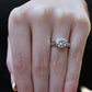 Jasmine Round Diamond Engagement Ring (Lab Grown Igi Cert) whitegold