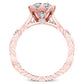 Arbor Princess Diamond Bridal Set (Lab Grown Igi Cert) rosegold