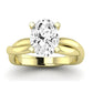 Baneberry Oval Diamond Bridal Set (Lab Grown Igi Cert) yellowgold