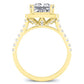 Aster Princess Diamond Bridal Set (Lab Grown Igi Cert) yellowgold