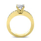 Eliza Cushion Diamond Bridal Set (Lab Grown Igi Cert) yellowgold