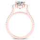 Rockrose Round Diamond Bridal Set (Lab Grown Igi Cert) rosegold