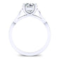 Nolina Round Diamond Bridal Set (Lab Grown Igi Cert) whitegold