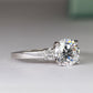 Briar Rose - 1ct Princess Diamond Engagement Ring (Lab Grown Igi Cert) whitegold