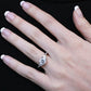 Snowdonia Round Diamond Engagement Ring (Lab Grown Igi Rert) whitegold