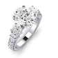 Angelonia Oval Diamond Bridal Set (Lab Grown Igi Cert) whitegold