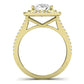 Flora Oval Diamond Bridal Set (Lab Grown Igi Cert) yellowgold