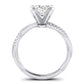 Iris Oval Diamond Bridal Set (Lab Grown Igi Cert) whitegold