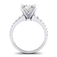 Holly Oval Diamond Bridal Set (Lab Grown Igi Cert) whitegold