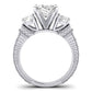 Angelonia Oval Diamond Bridal Set (Lab Grown Igi Cert) whitegold