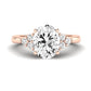 Alyssa Oval Diamond Bridal Set (Lab Grown Igi Cert) rosegold