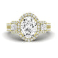 Erica Oval Diamond Bridal Set (Lab Grown Igi Cert) yellowgold