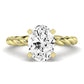 Balsam Oval Diamond Bridal Set (Lab Grown Igi Cert) yellowgold