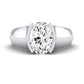 Jasmine Oval Diamond Bridal Set (Lab Grown Igi Cert) whitegold