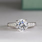 Ayana Round Diamond Engagement Ring (Lab Grown Igi Cert) whitegold