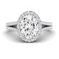 Silene Oval Diamond Bridal Set (Lab Grown Igi Cert) whitegold