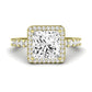 Sweetpea Princess Diamond Bridal Set (Lab Grown Igi Cert) yellowgold