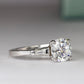 Sorrel Round Diamond Engagement Ring (Lab Grown Igi Cert) whitegold