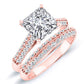 Iberis Princess Diamond Bridal Set (Lab Grown Igi Cert) rosegold