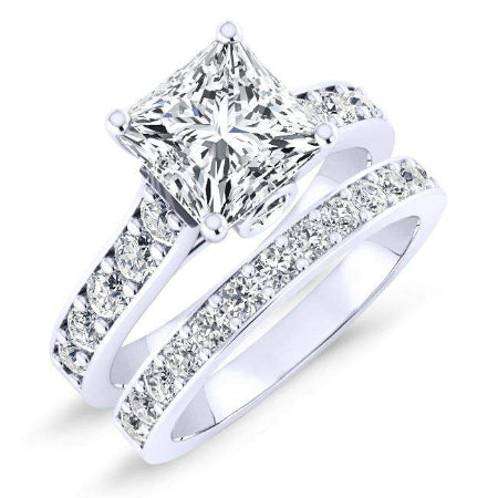 Calluna Princess Diamond Bridal Set (Lab Grown Igi Cert) whitegold