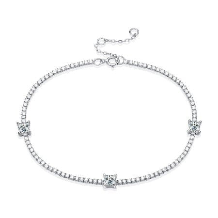 Abelina Diamond Bracelet whitegold