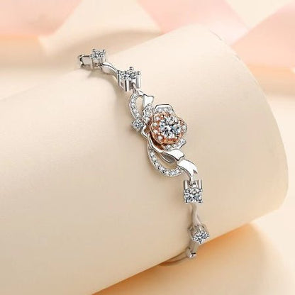 Abetzi Moissanite Bracelet whitegold