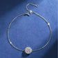 Abra Moissanite Bracelet whitegold