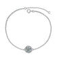 Abra Moissanite Bracelet whitegold