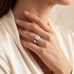 Acacia - GIA Natural Princess Diamond Engagement Ring
