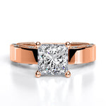 Acacia Princess Diamond Engagement Ring (Lab Grown Igi Cert) rosegold