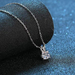 Aisha Diamond Necklace whitegold