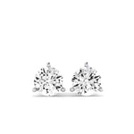 Alder Martini Diamond Stud Earrings whitegold